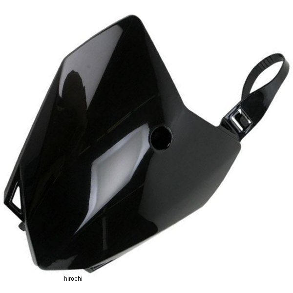 フロントナンバープレート 10年以降 KLX110 黒