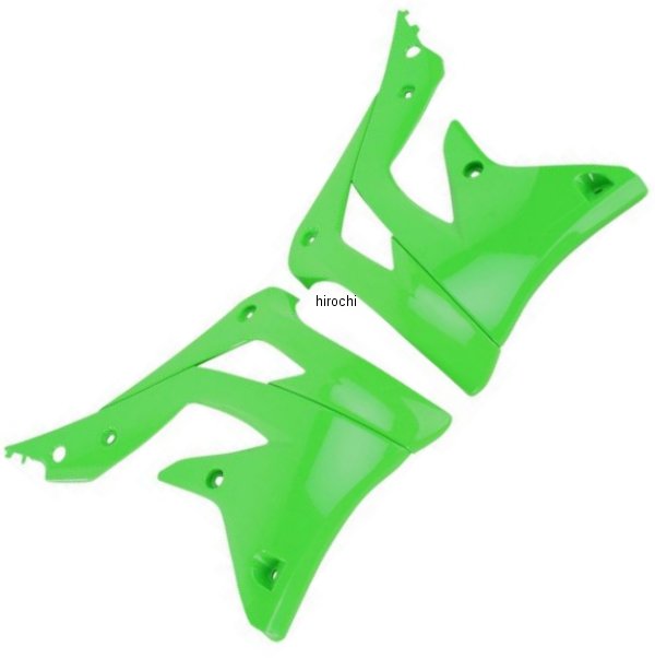 ラジエーターカバー 12年-15年 KX450F KXグリーン