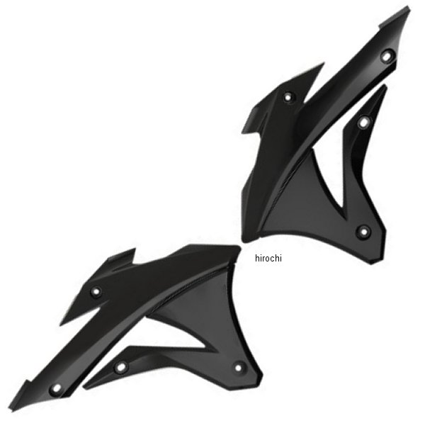 ラジエーターカバー 14年以降 KX100、KX85 黒