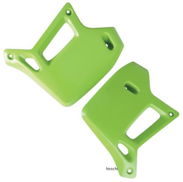 ラジエーターカバー 90年-94年 KDX200 KXグリーン