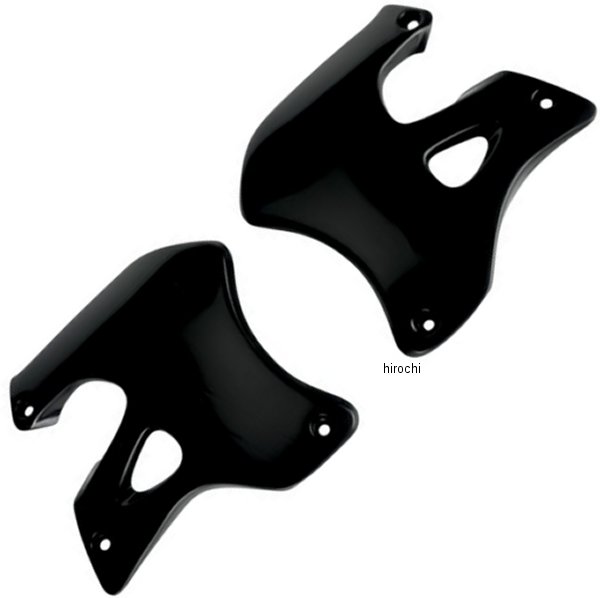 ラジエーターカバー 96年-98年 RM250、RM125 黒