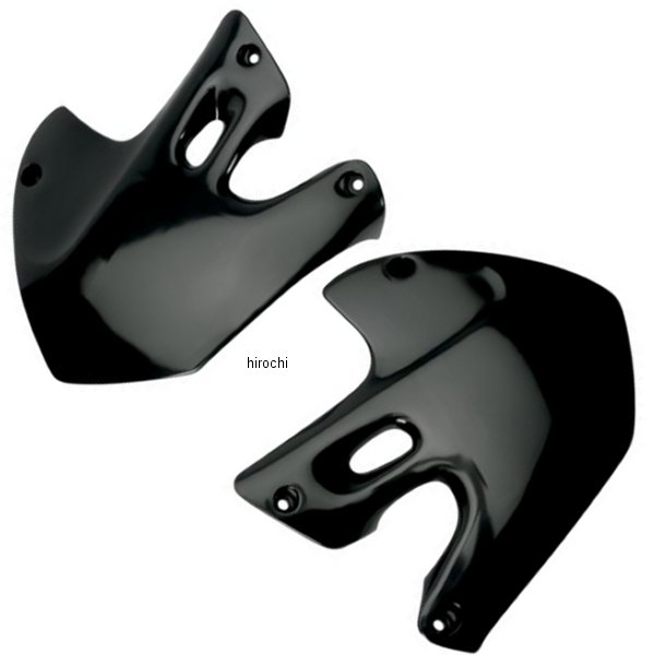 ラジエーターカバー 99年-00年 RM250、RM125 黒