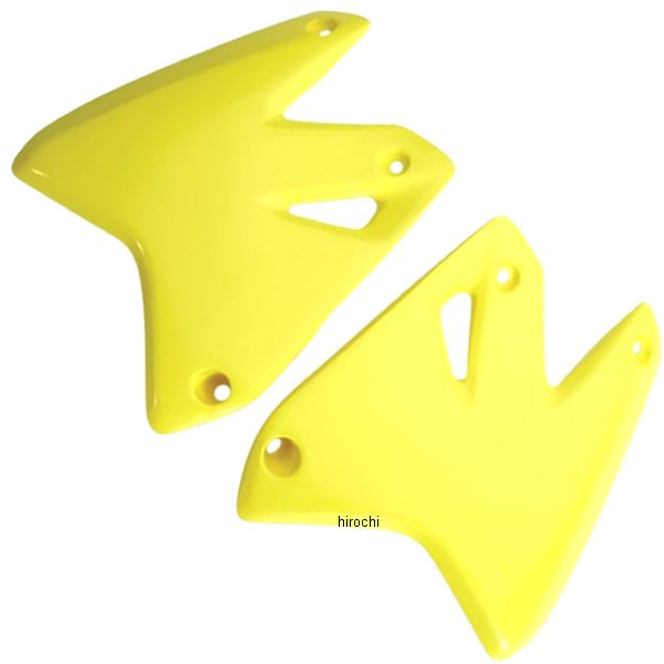 ラジエーターカバー 00年-07年 DR-Z400 RMイエロー