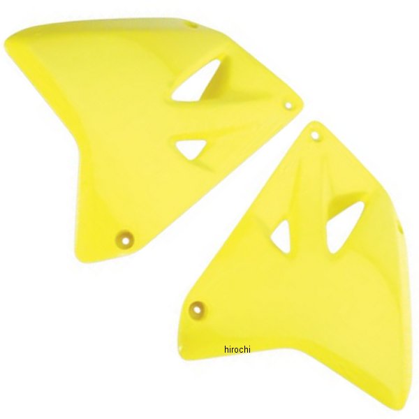 ラジエーターカバー 01年-08年 RM250、RM125 RMイエロー