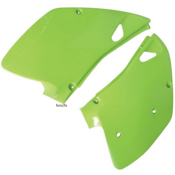 サイドパネル 92年-93年 KX250、KX125 KXグリーン