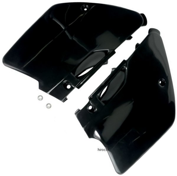 サイドパネル 94年-98年 KX250、KX125 黒