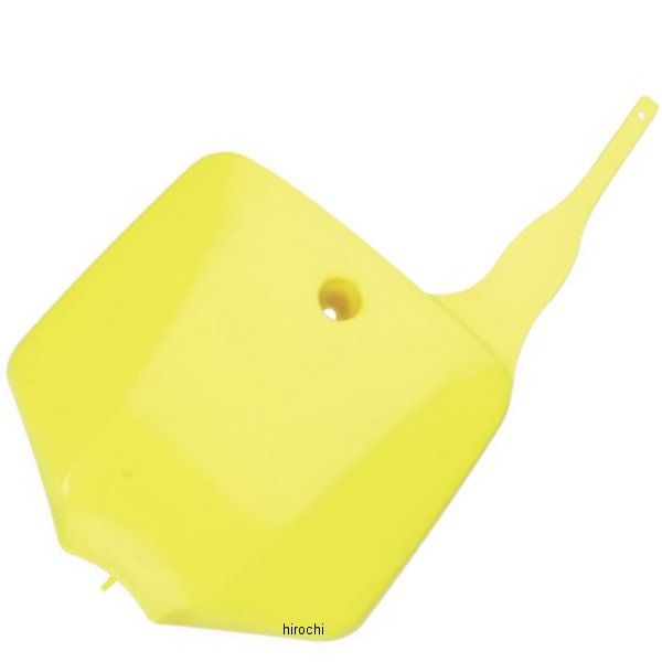 フロントナンバープレート 01年-09年 スズキ、カワサキ RMイエロー