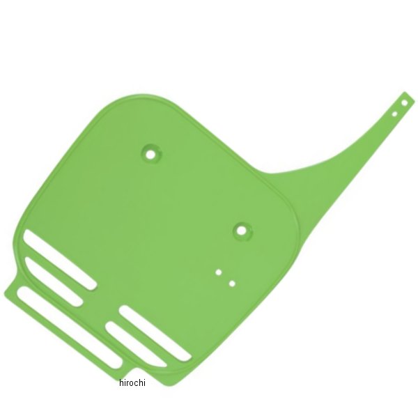 フロントナンバープレート 84年-03年 RM60、KX60 KXグリーン