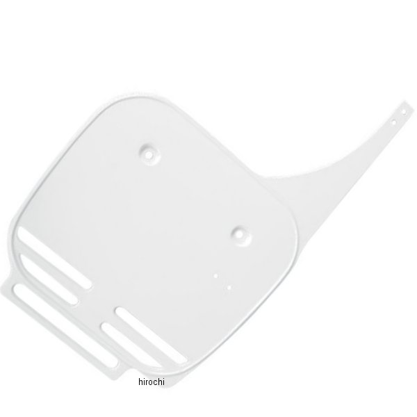 フロントナンバープレート 84年-03年 RM60、KX60 白