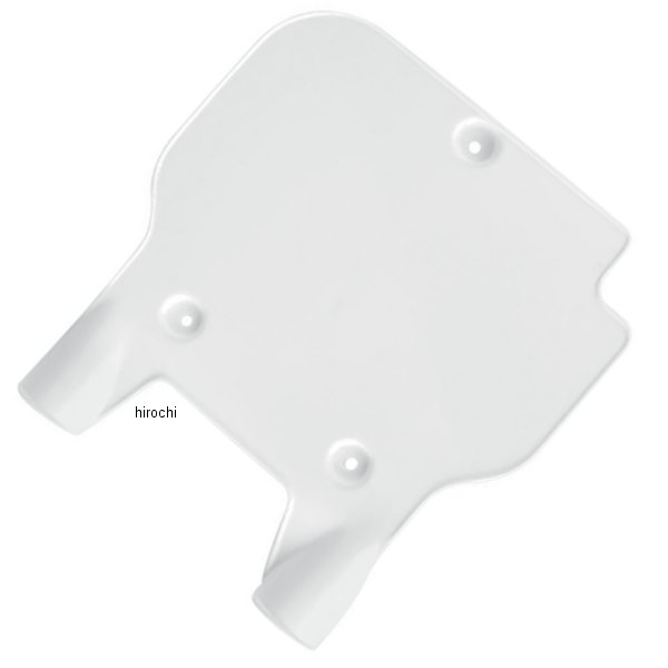 フロントナンバープレート 91年-97年 KX80 白