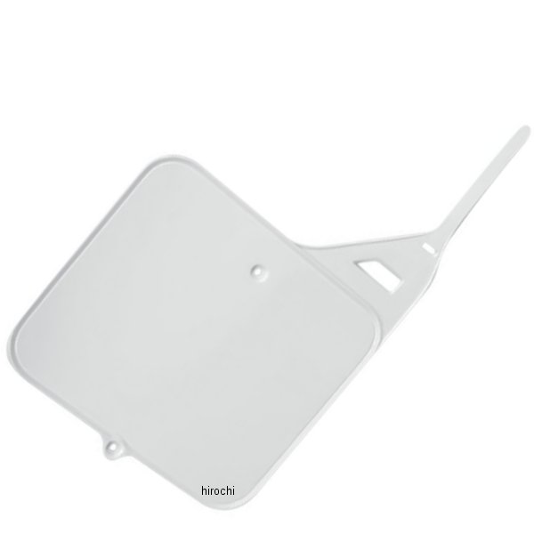 フロントナンバープレート 87年-89年 RM250、RM125 白