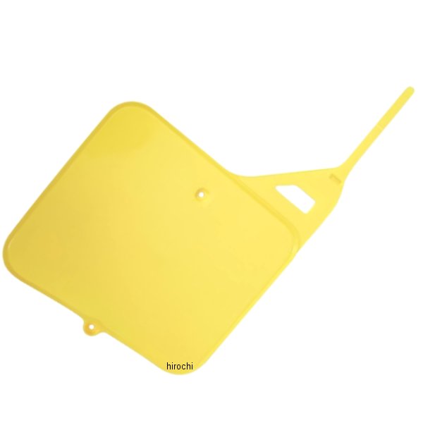 フロントナンバープレート 87年-89年 RM250、RM125 RMイエロー
