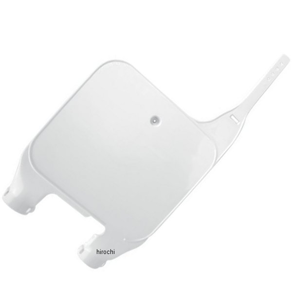 フロントナンバープレート 89年-95年 RM250、RM125 白