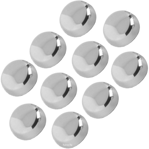 418692   ボルト キャップ 6mm-8mm クローム 10個入り
