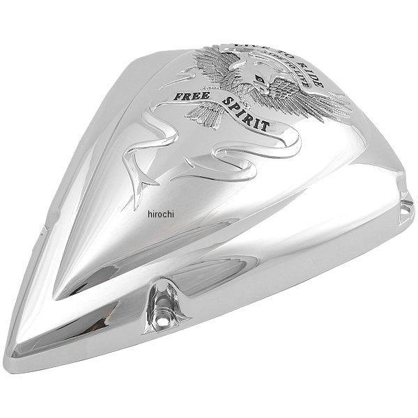 418724   エアクリーナー カバー フリースピリット 09年-16年 VT1300 クローム