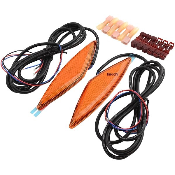 418768   デュアルファンクション フロントフェンダー LED ライト アンバー CanAm スパイダー