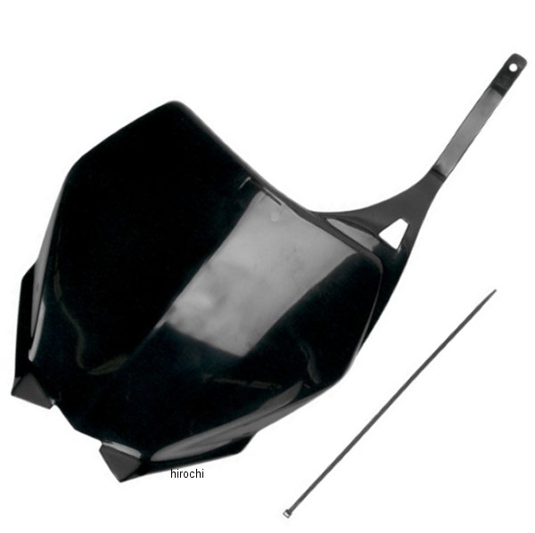 フロントナンバープレート 06年-09年 YZF、YZ 黒