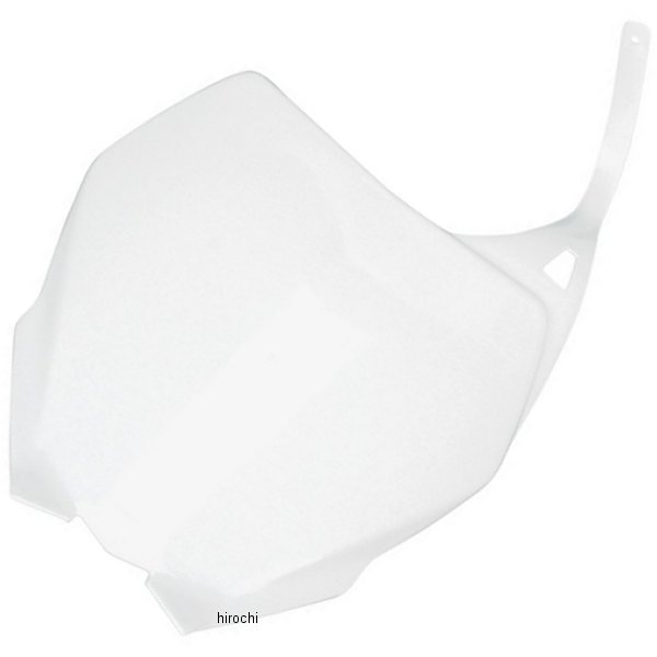 フロントナンバープレート 06年-09年 YZF、YZ 白