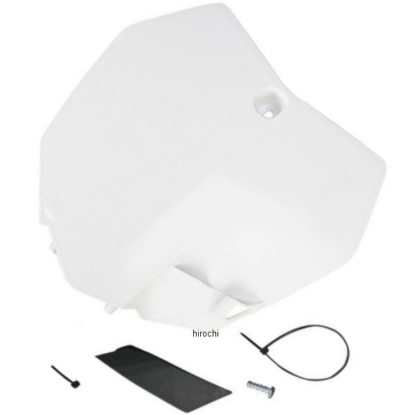 フロントナンバープレート 13年-15年 KTM SX、SX-F 白