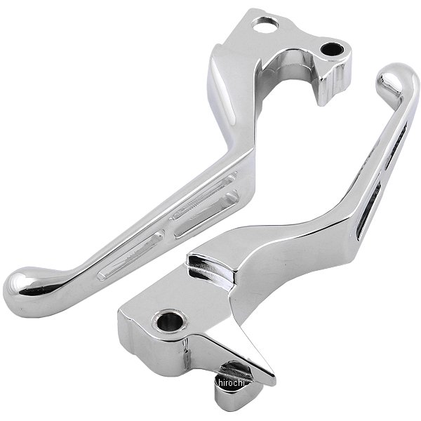 ブレーキ、クラッチレバーセット 04年-13年 XL クローム スロット