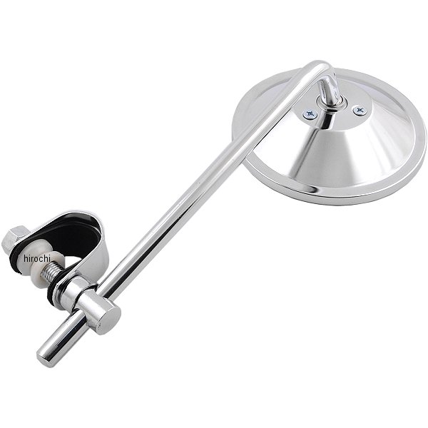 ミラー クランプ-オン 8インチ(203mm)ステム ステンレス(1個売り)