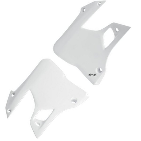 ラジエーターカバー 96年-01年 YZ250、YZ125 白