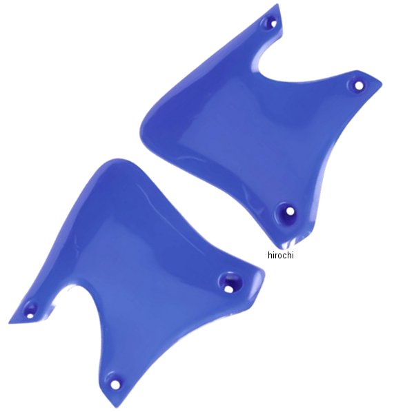 ラジエーターカバー 98年-99年 YZ400F、WR400F 青