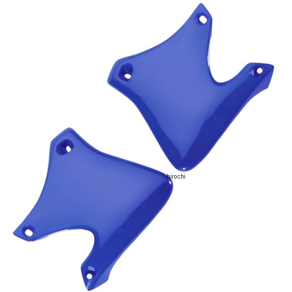 ラジエーターカバー 00年-02年 YZ426F、WR400F 青