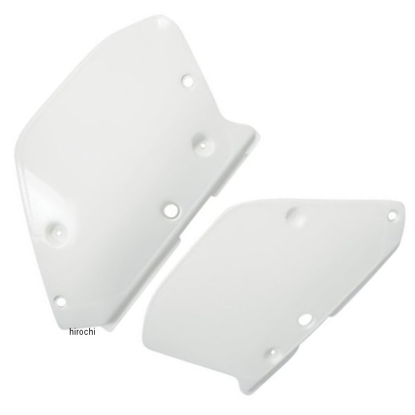 サイドパネル 89年-90年 YZ250、YZ125 白