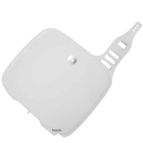 フロントナンバープレート 87年-91年 YZ 白