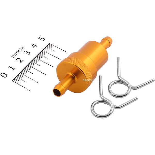 フューエル フィルター 5/16インチ(7.9mm) ゴールド