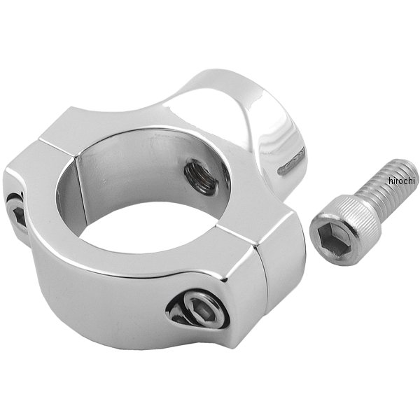 ナンバープレート サイド取り付けクランプ 18年以降 ソフテイル クローム