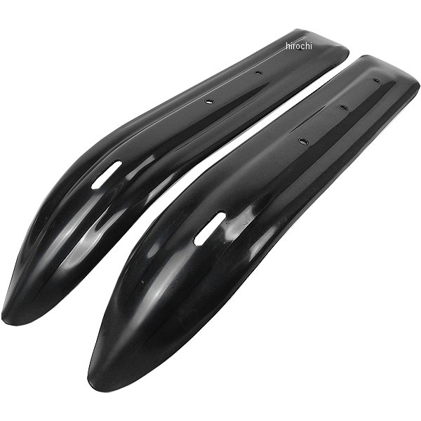 スキー スキン ポラリス 黒 (左右ペア)