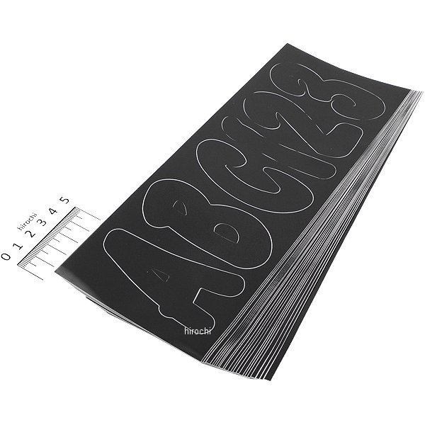 ID ステッカー キット 76mm 黒