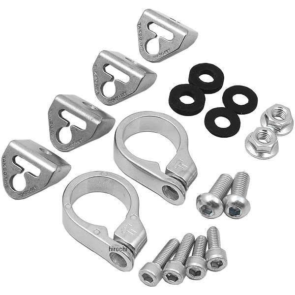 ダイカストアルミ製ウインカーブラケット (φ27正立フロントフォーク装着車用) モンキー/ゴリラ