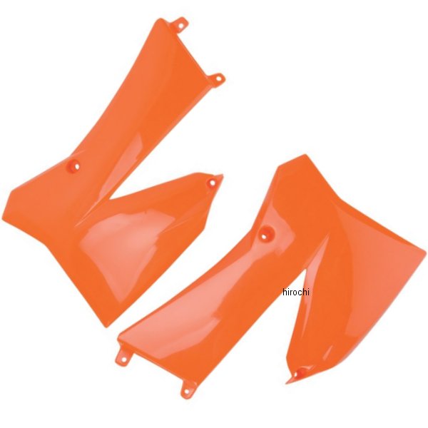 ラジエーターカバー 06年-09年 KTM 105SX オレンジ