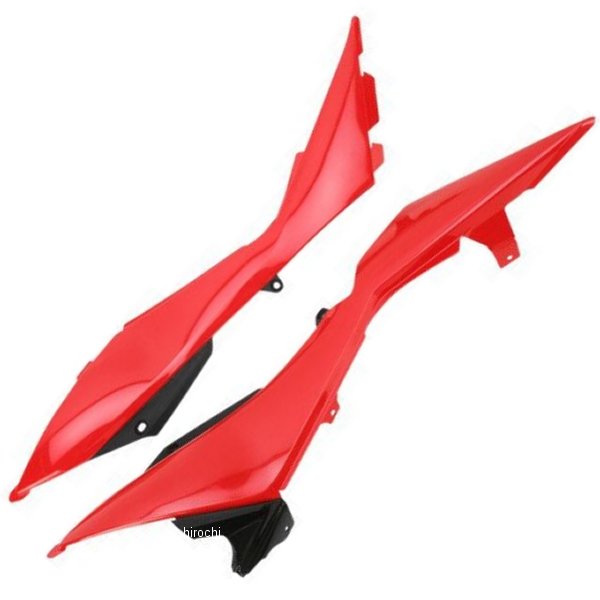 ラジエーターカバー/サイドパネル付き 11年-13年 ハスクバーナ TC449 赤