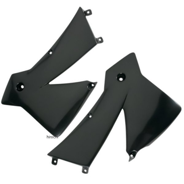 ラジエーターカバー 01年-02年 KTM SX 黒