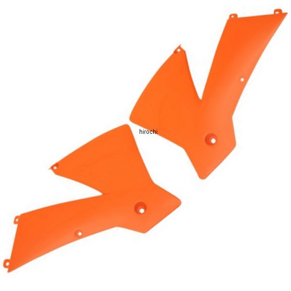 ラジエーターカバー 01年-02年 KTM SX オレンジ