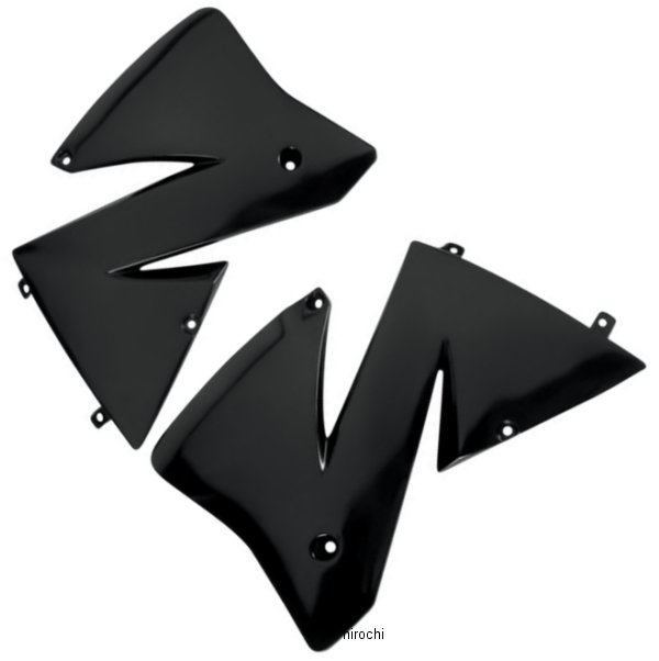 ラジエーターカバー 01年-02年 KTM EXC 黒