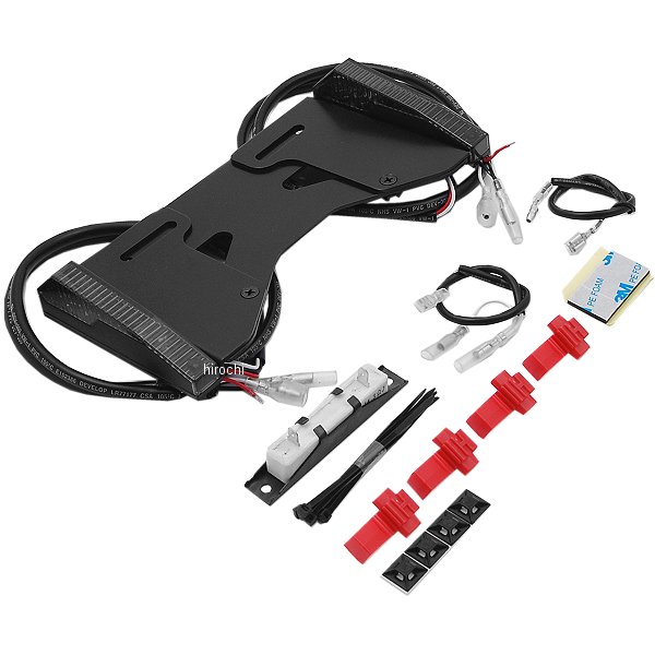 LEDウインカー MINI スライド式ライセンスホルダー付属 スモークレンズ