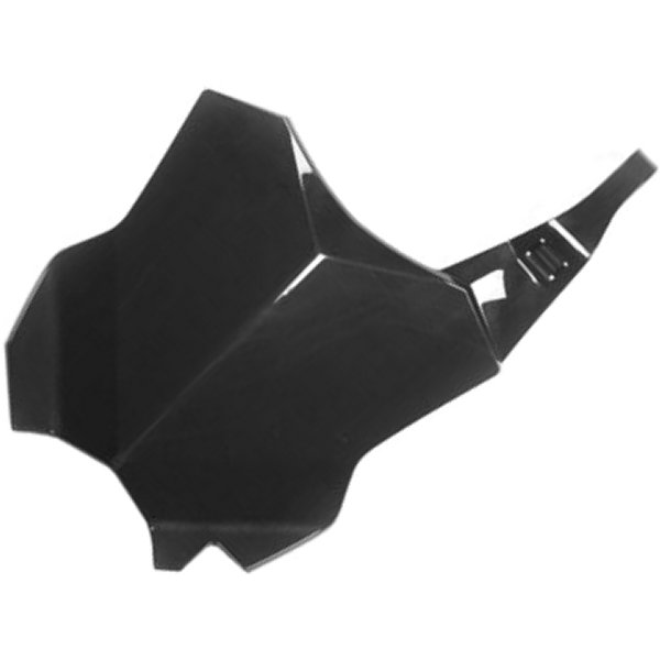 フロントゼッケンプレート 16年-18年 KX250F 黒