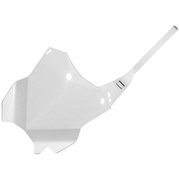 フロントゼッケンプレート 16年-18年 KX250F 白