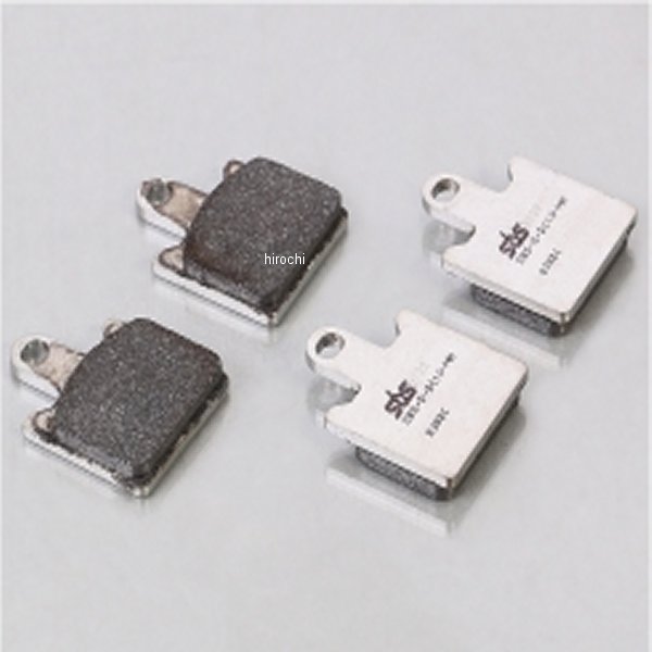 838DC SBS ブレーキパッド フロント/リア 06年-12年 ZZR1400、Z1000、ZX-6R カーボン