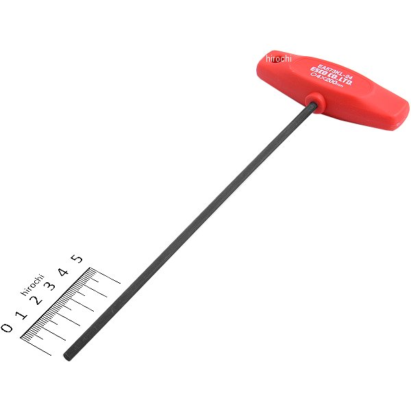 4.0x200mm Hexagon ドライバー(Tハンドル)