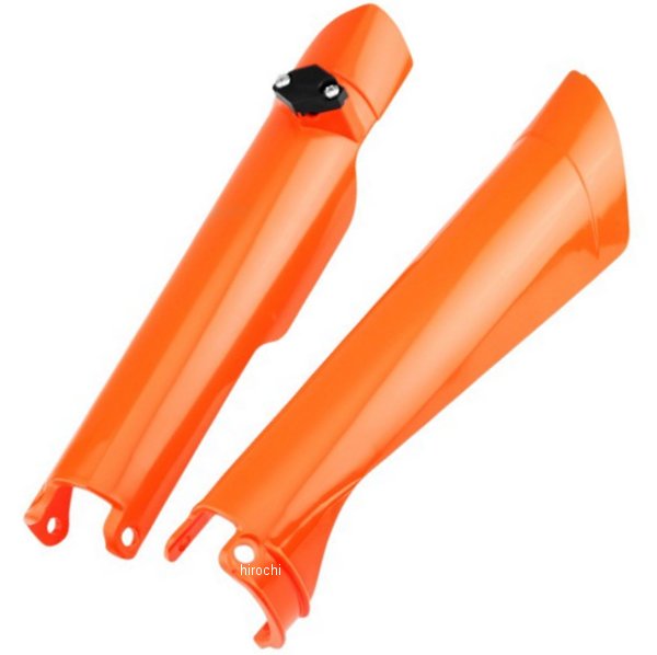 フォークガード 07年-14年 KTM、フサベル オレンジ