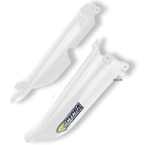 フォークガード 09年-15年 KX450F、KX250F 白