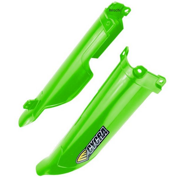 フォークガード 09年-15年 KX450F、KX250F 緑