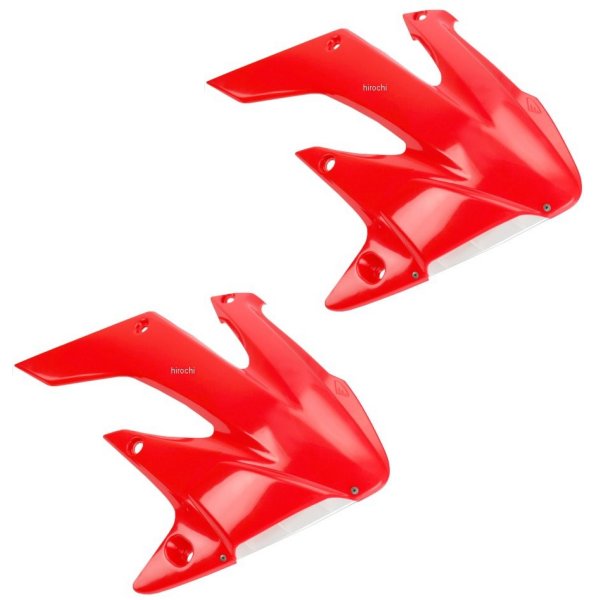 ラジエーターシュラウド 04年-09年 CRF250R、CRF250X 赤