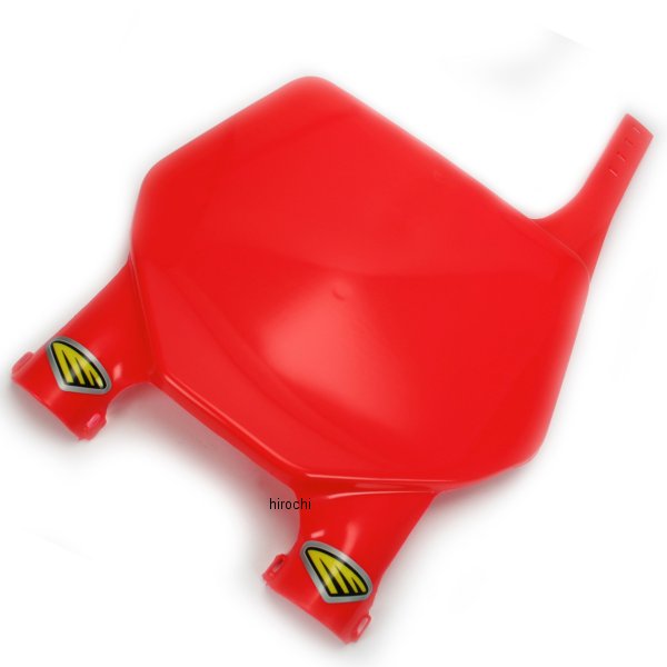 フロントナンバープレート 04年-07年 ホンダ CRF250R 赤